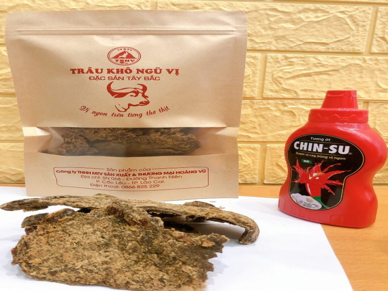 TKNV1- Trâu khô ngũ vị 150gr