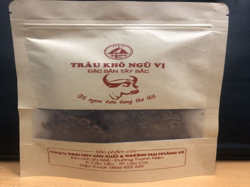 TKNV2- Trâu khô ngũ vị 250gr